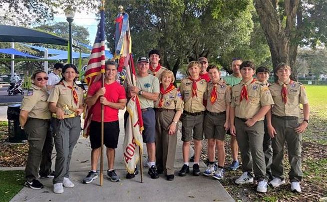 Troop 457 group picture
