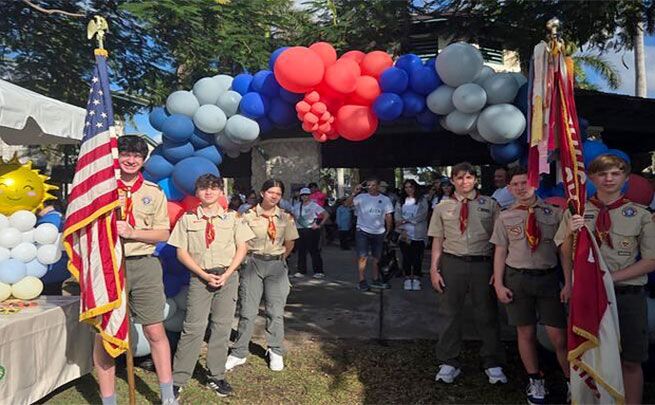 Troop 457 Leadership picture